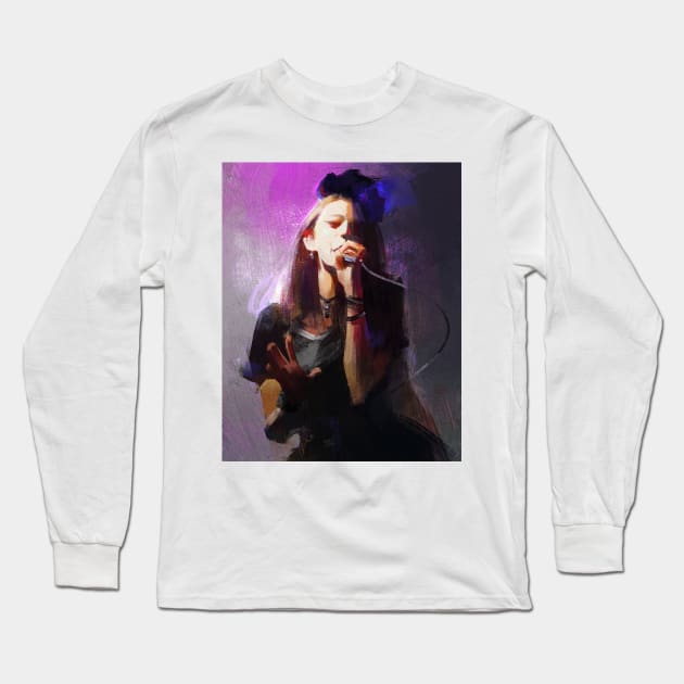 bandmaid vocal Long Sleeve T-Shirt by joearc